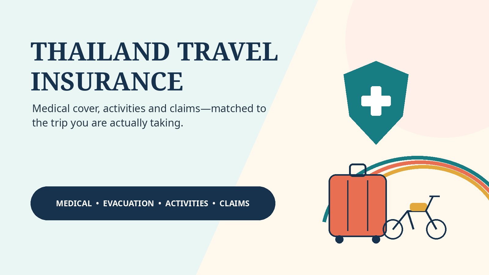 Thailand Travel Insurance Guide 2026: What Cover Do You Actually Need?